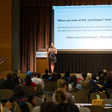 Can’t find women to speak at your conference? You’re not looking for them.