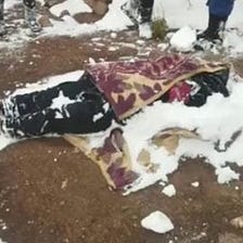 Frozen to Death: Afghan Mother Dies to Protect Her Kids During Blizzard on Turkish Border