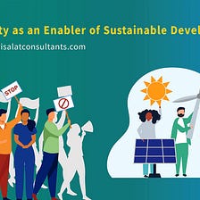 Civil Society as an Enabler of Sustainable Development
