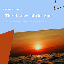 The History of the Sun