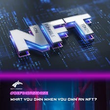 💥WHAT YOU OWN WHEN YOU OWN A NFT? — COINDESK