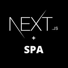 How to build SPA with NextJS