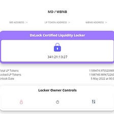 Liquidity Lock Link : dxsale.app/app/pages/dxlo…