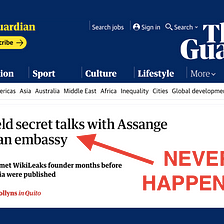 The Guardian Could Help Assange By Retracting All The Lies It Published About Him