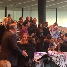 Watch: Protesters dragged out of Mayor’s Question Time
