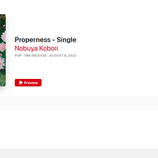 Nobuya Kobori “New Official Music Releases for 566th Consecutive Days”