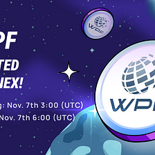 🎯New Coin $WDPF will be #available on #Digifinex
