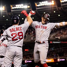 Late game rally fuels Red Sox Wild Card push