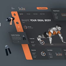 Fitness Dashboard Design In Figma Step By Step From Scratch
