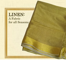 Linen a Fabric For All Time Wearing With Pride and Comfort.