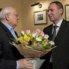 A surreal encounter with Mikhail Gorbachev