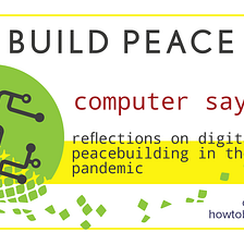 3 reasons to register for the Build Peace conference