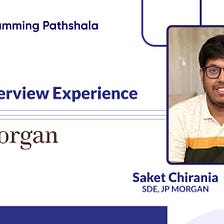 My Interview Experience with JP Morgan as SDE