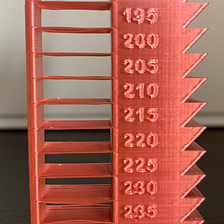 27. How to print a temperature tower with Cura?