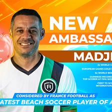 RealFevr announces Madjer as Ambassador!