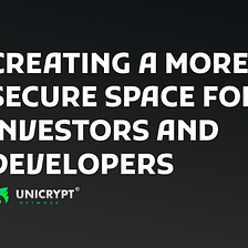 UniCrypt’s Security Statement
