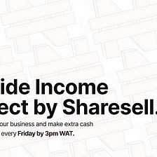 The Side Income Connect by Sharesell