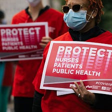 RNs will never stop fighting, every day, every year for a society based on care