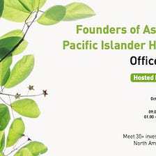 Anthemis Announces Office Hours for Founders of Asian & Pacific Islander Heritage
