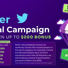 FORT Protocol Twitter Referral Campaign