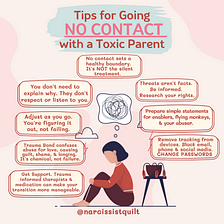 Tips for Going “No Contact” with a Toxic Parent