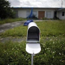 An empty mailbox… or better known as prime marketing opportunity.