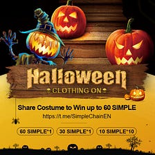 Share your costume in telegram to win rewards!