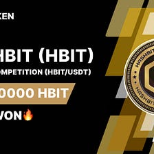 #HashBit (HBIT) Trading Competition on #LATOKEN