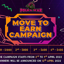 Move To Earn Campaign