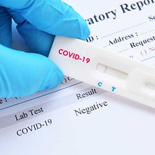 What is the accuracy of the rapid COVID-19 test?