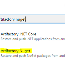 Restoring NuGet Packages from Artifactory into Azure DevOps