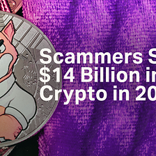 Scammers Stole $14 Billion in Crypto in 2021