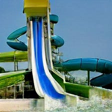 A Room with a Water Slide