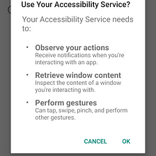 Android Accessibility Service : The Unexplored Goldmine
