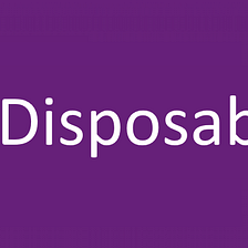 IDisposable