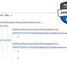 DAX variables, virtual relationships, and iterators in Power BI