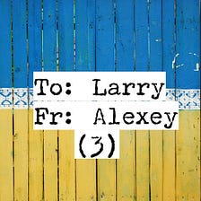 “Dear Larry”: A surreply (#3)