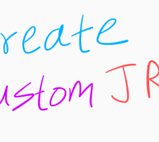 Generate custom JRE from JDK using jlink