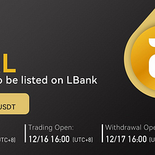REAL(RealLink) will be listed on LBank