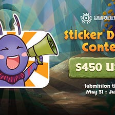 Introducing Ookeenga Sticker Design Contest With A Prize Pool Of $450