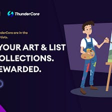 NFTmall is about to go Live on ThunderCore — Release your Arts!