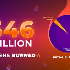 546 MILLION $FEVR officially burned!