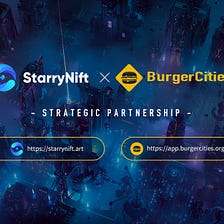 StarryNift has settled in Burgercities