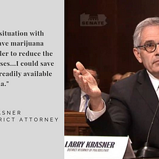 District Attorney Larry Krasner’s remarks on legalization of recreational cannabis use for adults