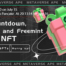 Metaverse Ape will launch Pancake trading on July 16th!