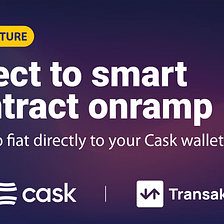 Introducing: One-Click Smart Contract Onramp