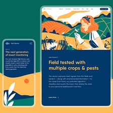 Case Study: FarmSense. Identity Design and Website for Innovative Agricultural Technology