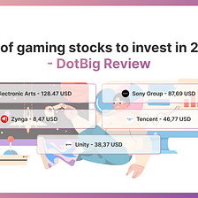 List of gaming stocks to invest in 2022 — DotBig Review