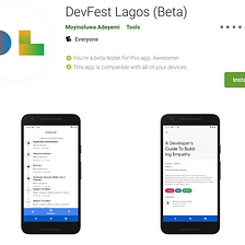 Behind The Scenes: DevFest Lagos app