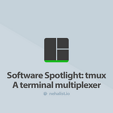 Software Spotlight: tmux, a terminal mult